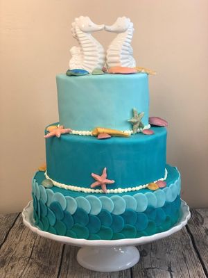 Hochzeitstorte Maritim Hochzeitstorte Maritim…